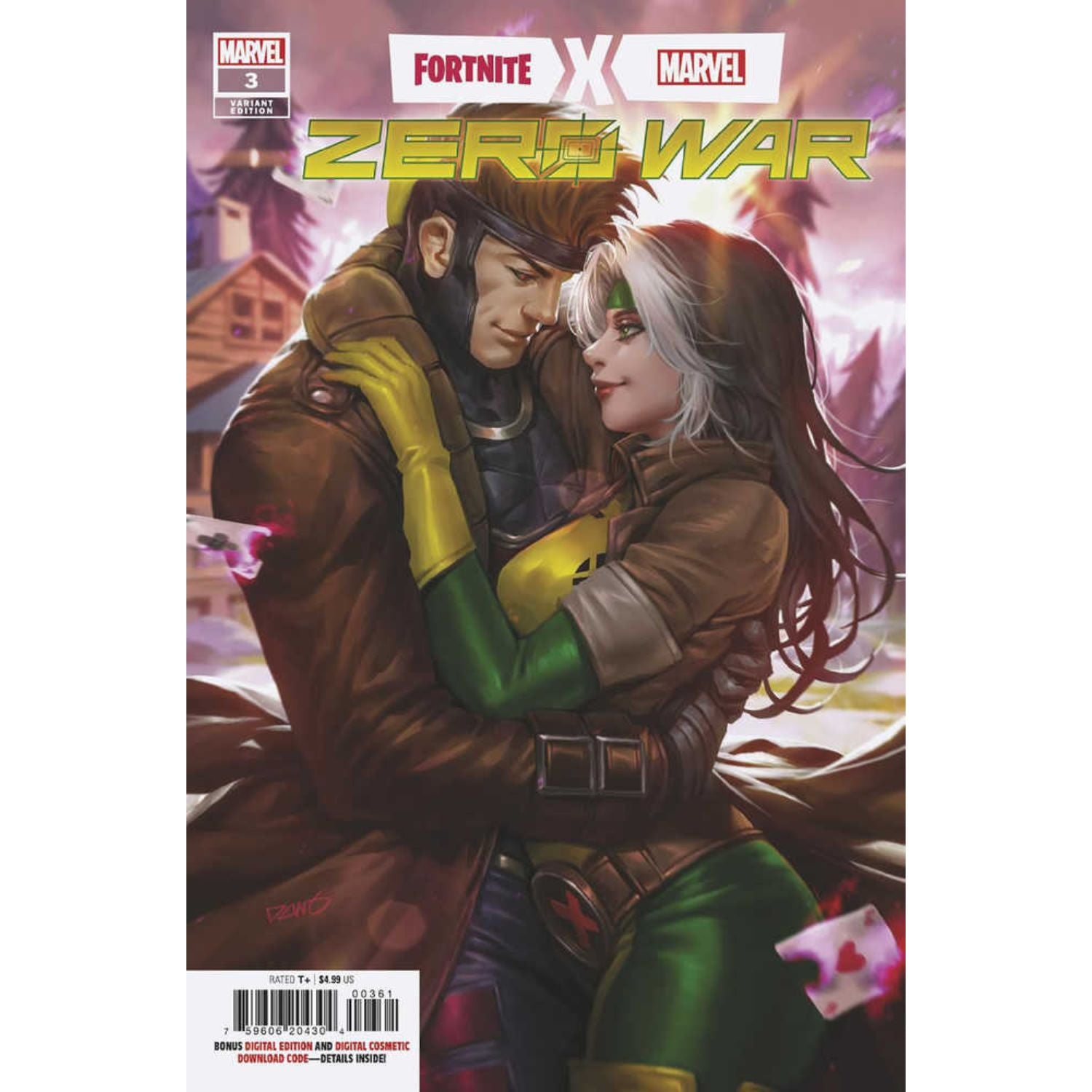 Fortnite X Marvel Zero War: #3 [Derrick Chew CVR F - 1:50] 2022 Comics Marvel Comics