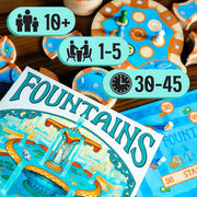 Fountains [Board Game, 2-4 Players] Board Game OPGames