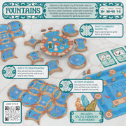 Fountains [Board Game, 2-4 Players] Board Game OPGames