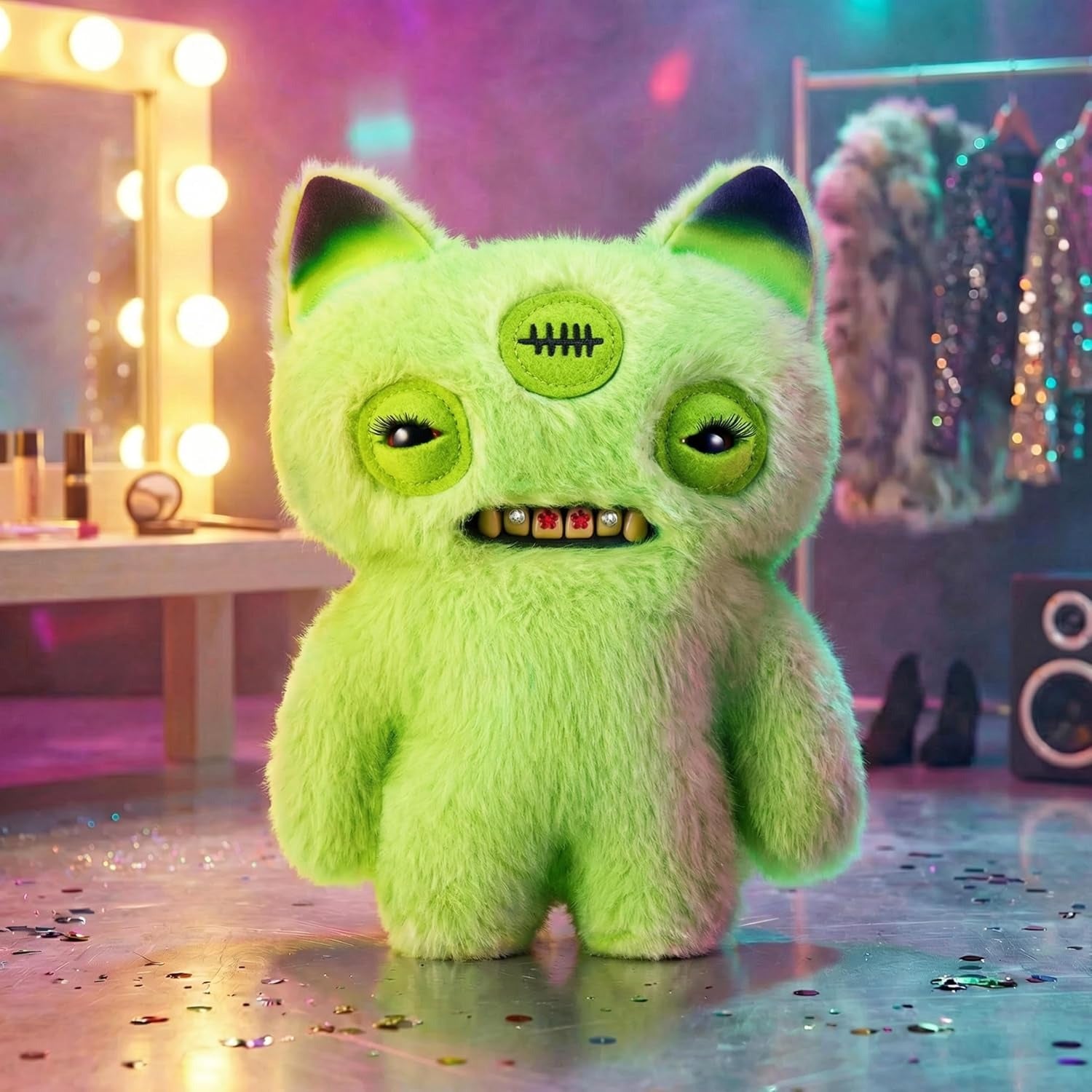 Fuggler Baddies: Annoyed Alien - Green Toys & Games Zuru