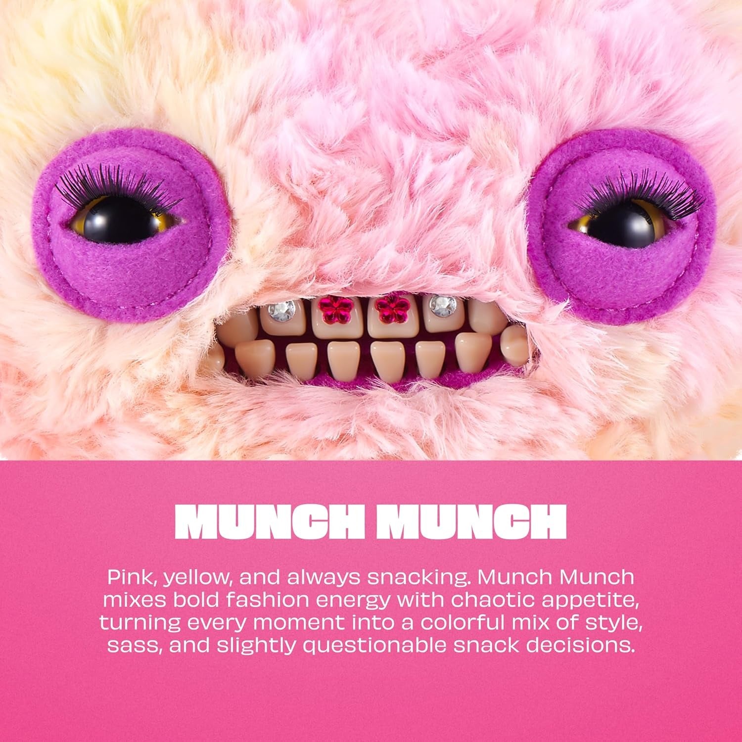 Fuggler Baddies: Munch Munch - Cream Toys & Games Zuru