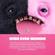 Fuggler Baddies: Wide Eyed Weirdo - Black/Pink Toys & Games Zuru