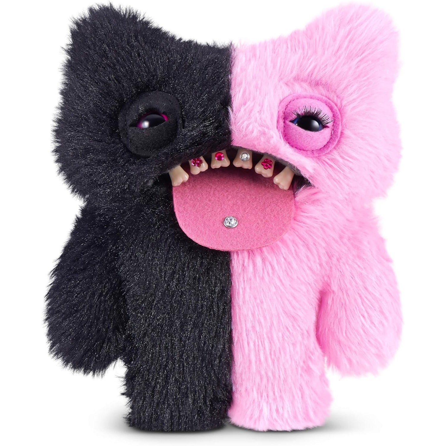 Fuggler Baddies: Wide Eyed Weirdo - Black/Pink Toys & Games Zuru