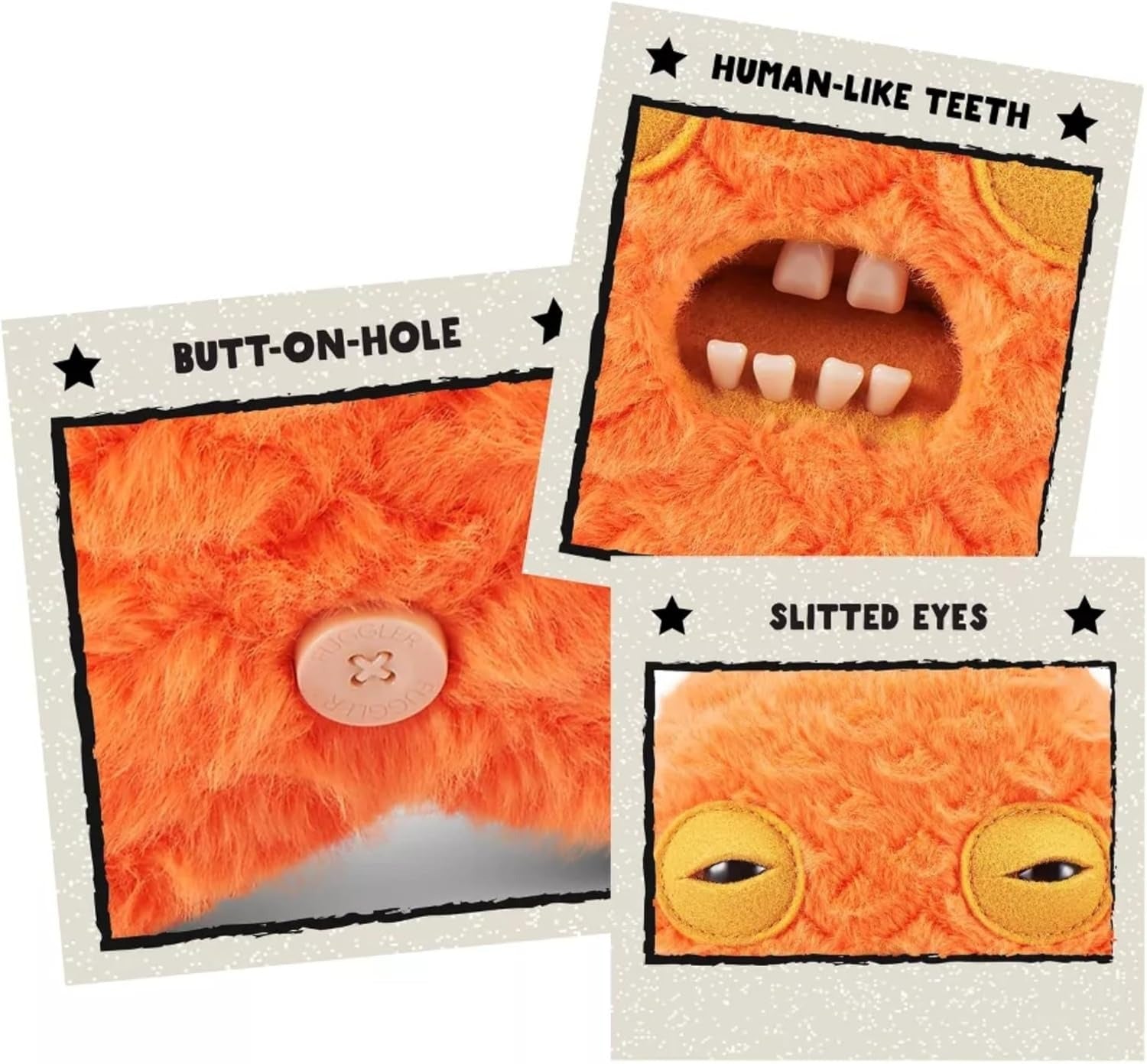 Fuggler: Butt Ugly Pets - Orange Toys & Games Zuru