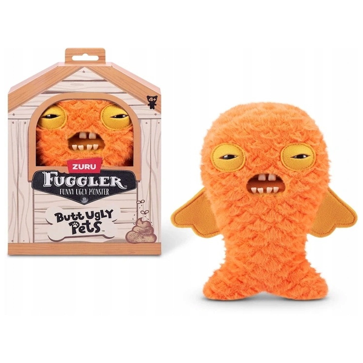 Fuggler: Butt Ugly Pets - Orange Toys & Games Zuru