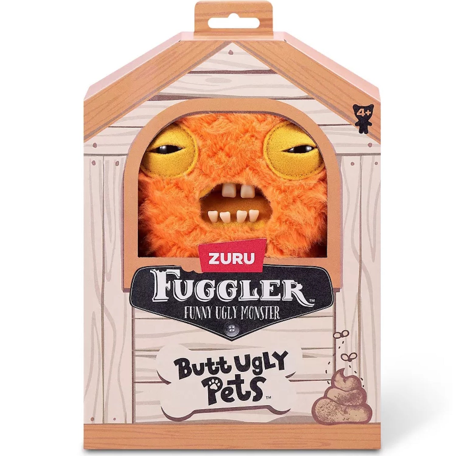 Fuggler: Butt Ugly Pets - Orange Toys & Games Zuru