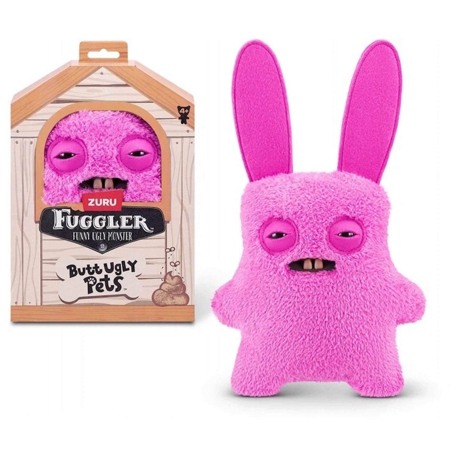 Fuggler: Butt Ugly Pets - Pink Toys & Games Zuru