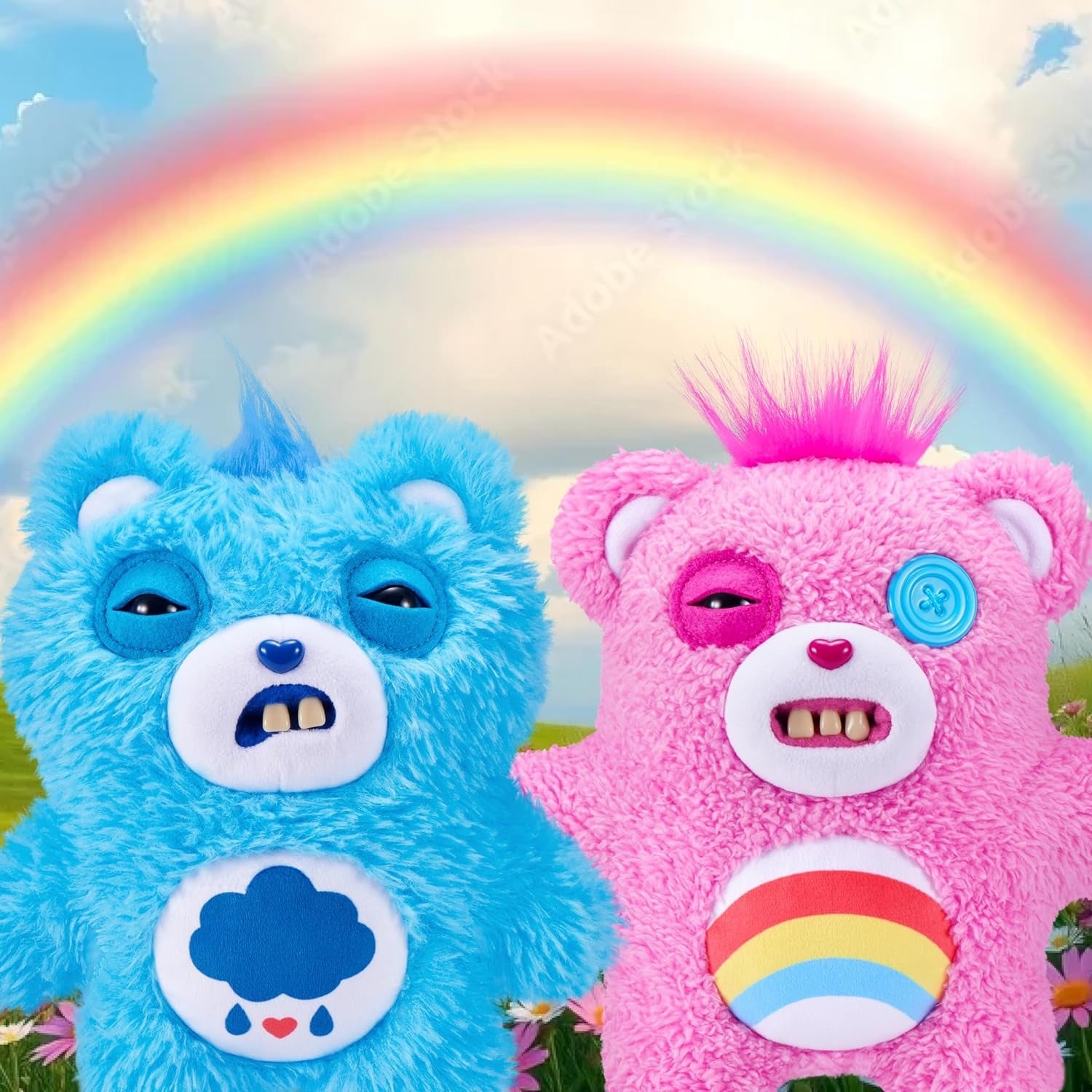 Fuggler Care Bears: Grumpy Bear - Blue Toys & Games Zuru