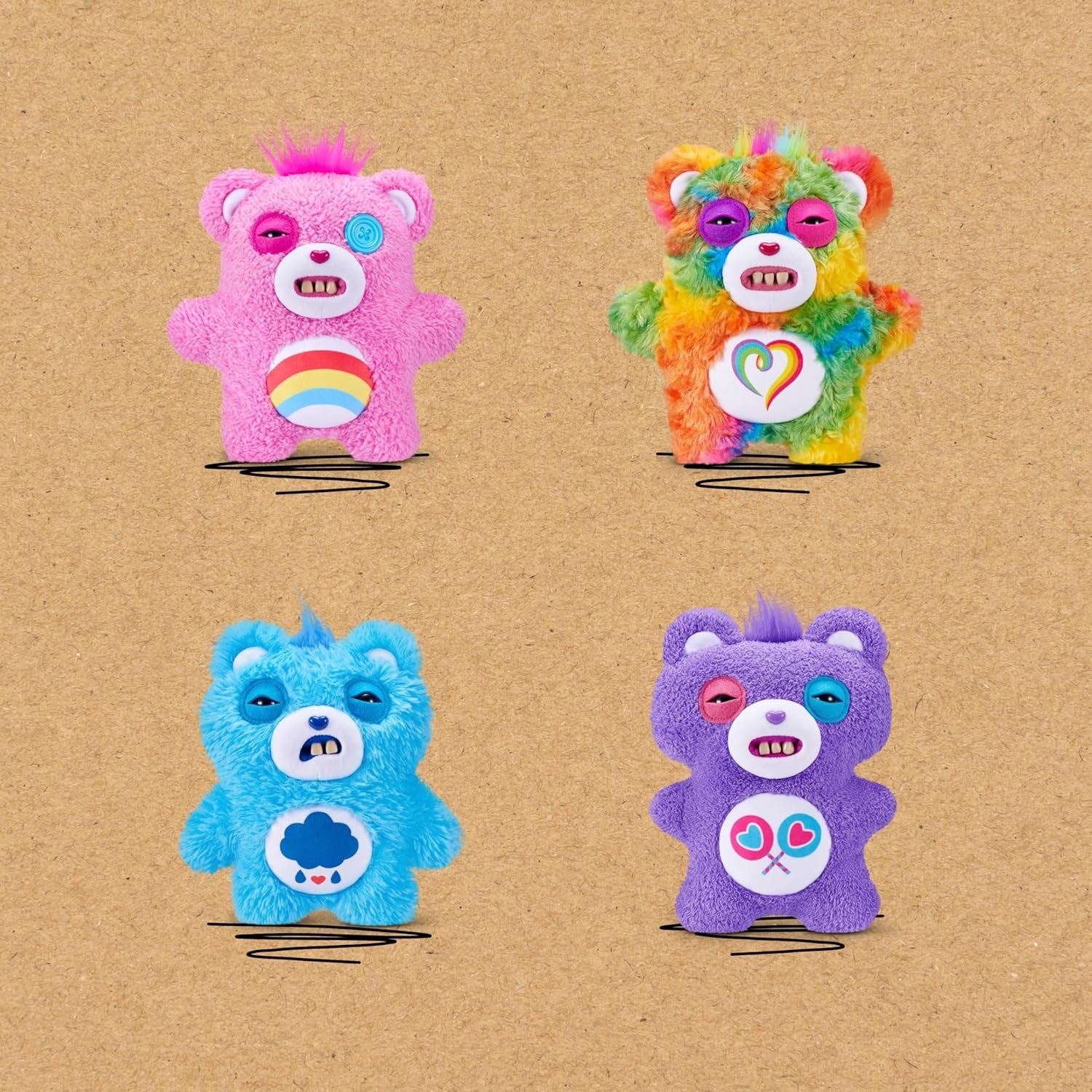 Fuggler Care Bears: Grumpy Bear - Blue Toys & Games Zuru