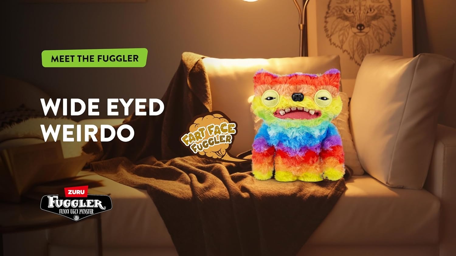 Fuggler: Fart Face - Wide Eyed Weirdo Toys & Games Zuru