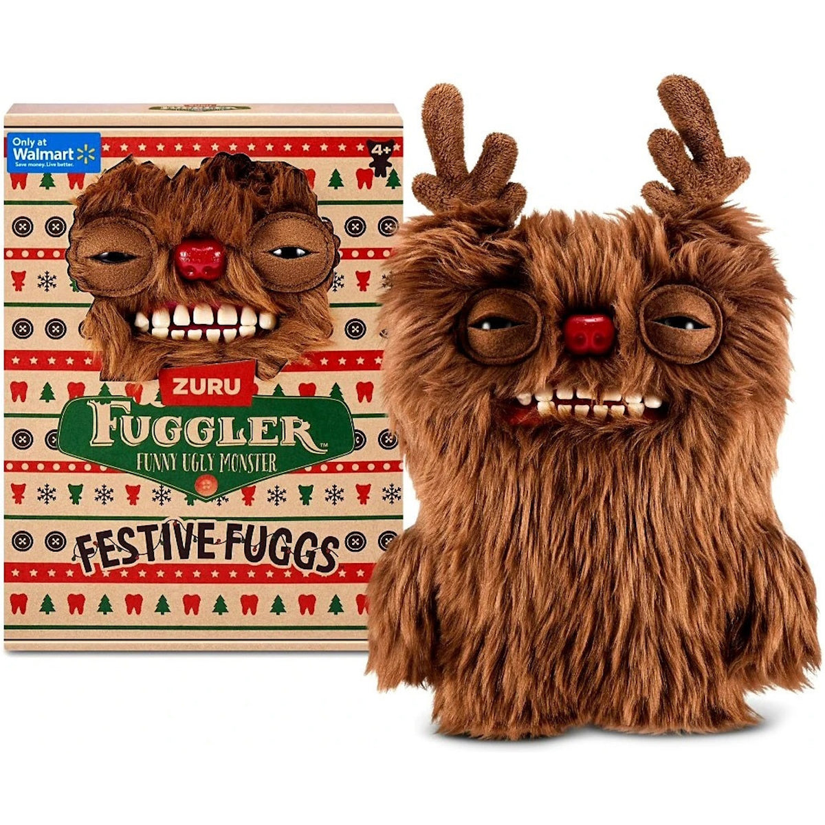 Fuggler Festive Fuggs: Reindeer - Series 1 Toys & Games Zuru