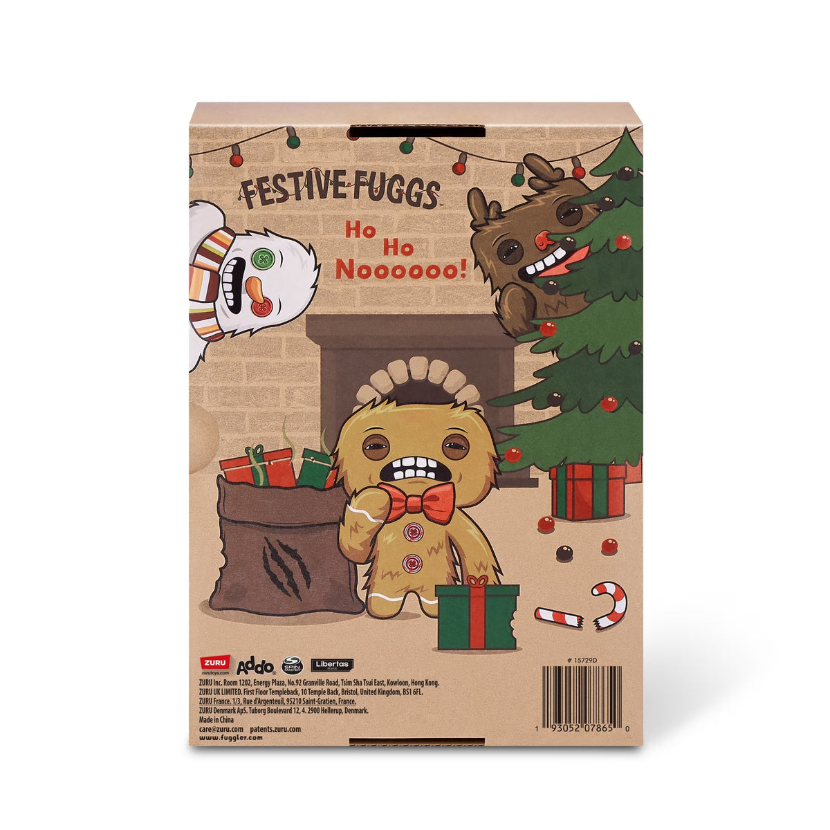 Fuggler Festive Fuggs: Snowman - Series 1 Toys & Games Zuru