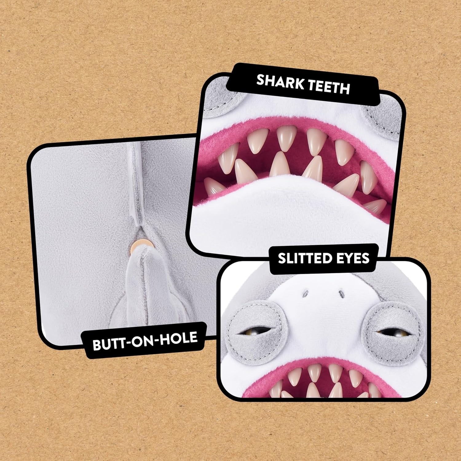 Fuggler: Jaws - 9" Plush Plushies Zuru