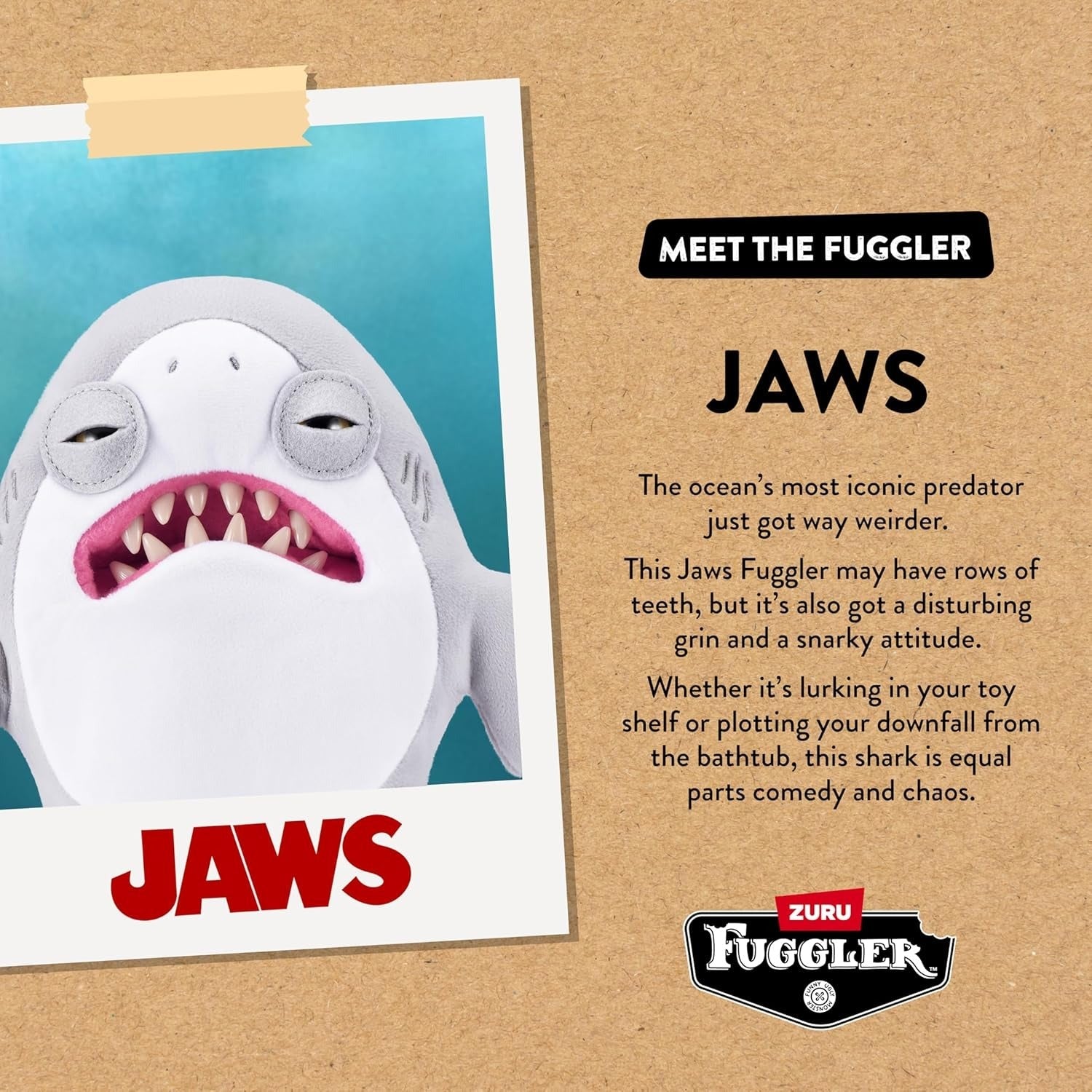 Fuggler: Jaws - 9" Plush Plushies Zuru