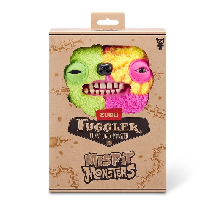 Fuggler: Misfit Monsters - Munch Tooth and Teddy Fleece Toys & Games Zuru