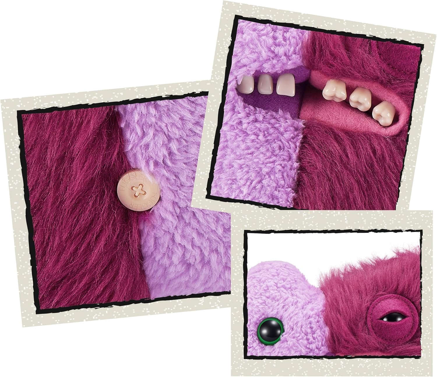 Fuggler: Misfit Monsters - Gaptooth McGoo and Wide Eyed Lilac Toys & Games Zuru