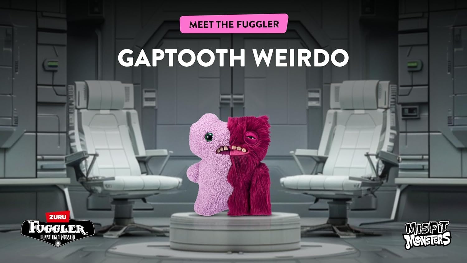 Fuggler: Misfit Monsters - Gaptooth McGoo and Wide Eyed Lilac Toys & Games Zuru