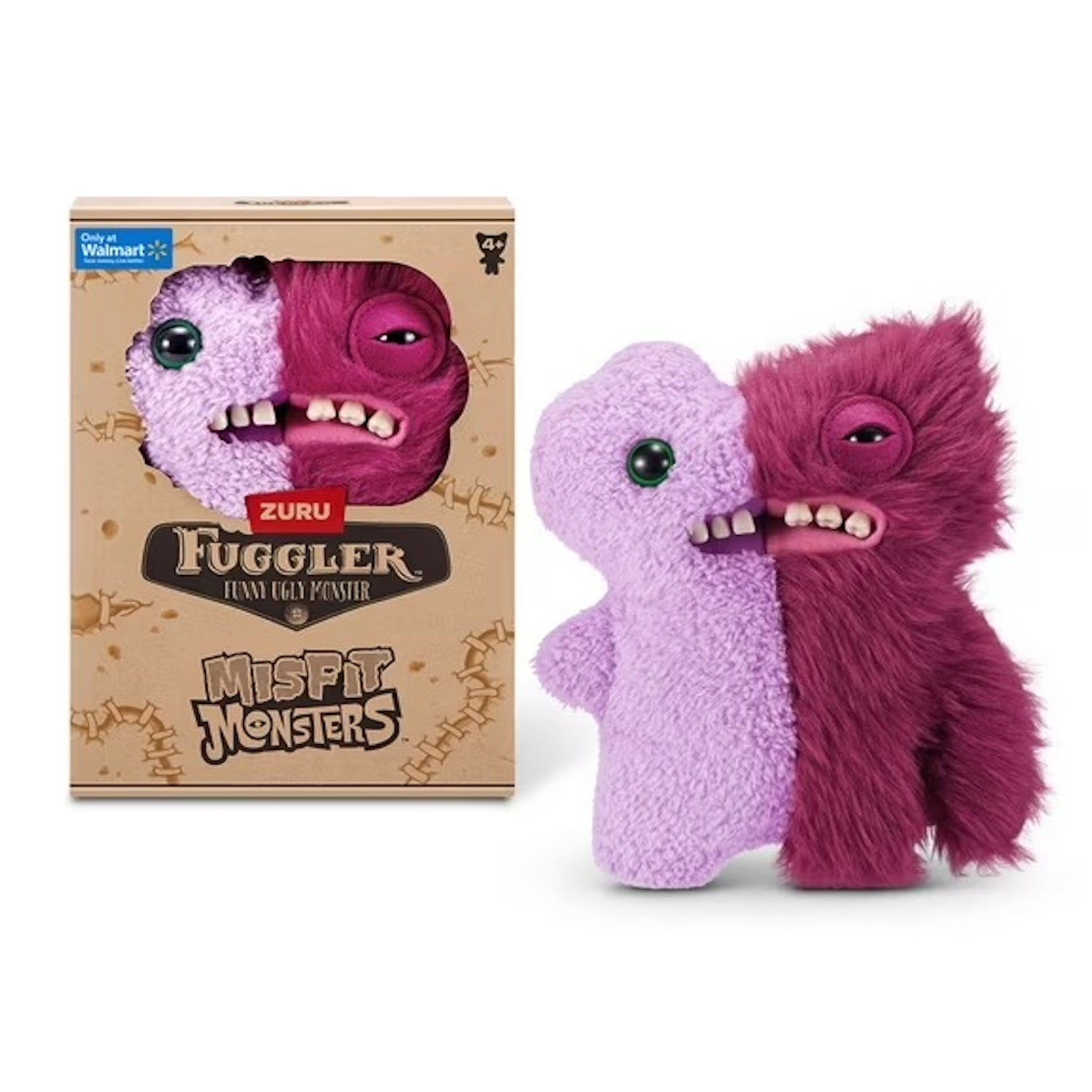 Fuggler: Misfit Monsters - Gaptooth McGoo and Wide Eyed Lilac Toys & Games Zuru