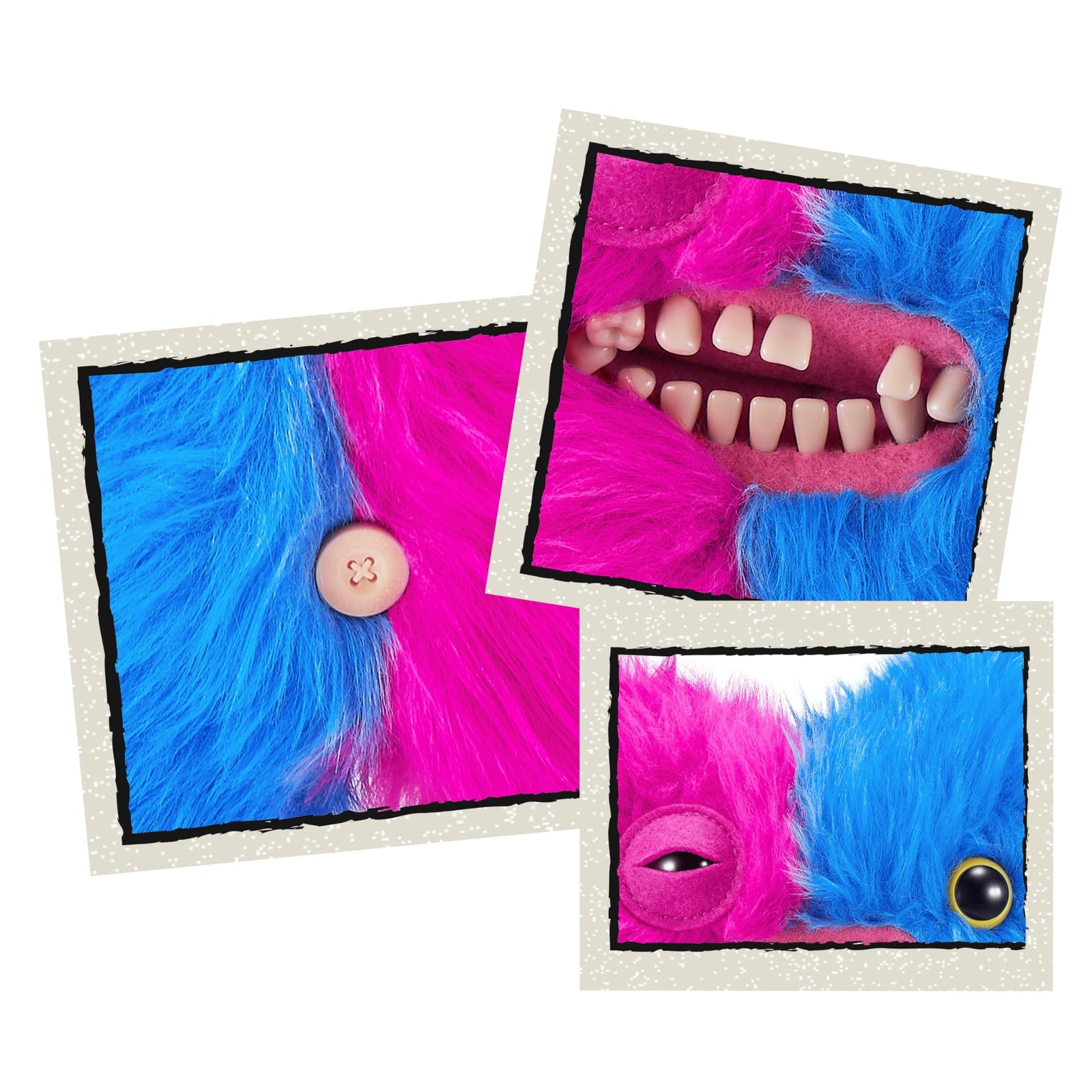 Fuggler: Misfit Monsters - Mr. Screech Pink/Blue Toys & Games Zuru