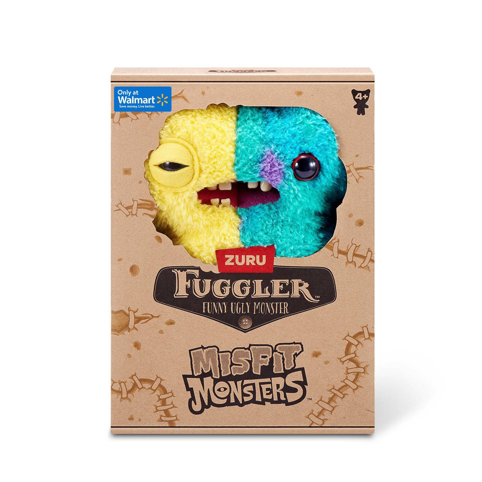 Fuggler: Misfit Monsters - Squidge and Gaptooth McGoo Toys & Games Zuru