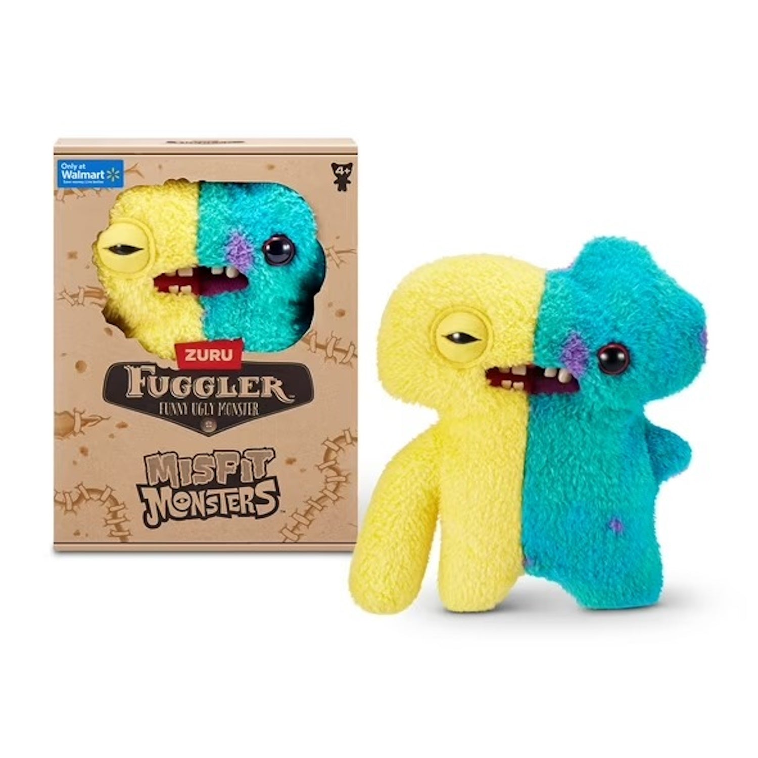 Fuggler: Misfit Monsters - Squidge and Gaptooth McGoo Toys & Games Zuru