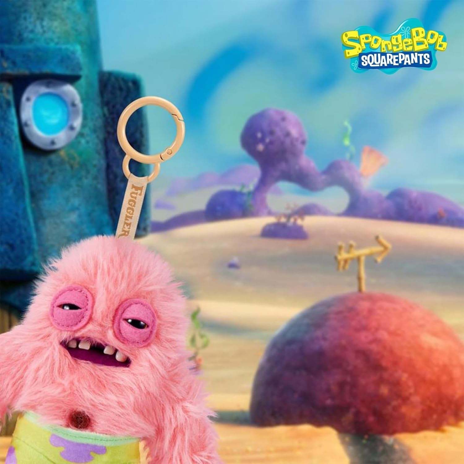 Fuggler: Spongbob - Patrick Star Keychain Memorabilia Zuru