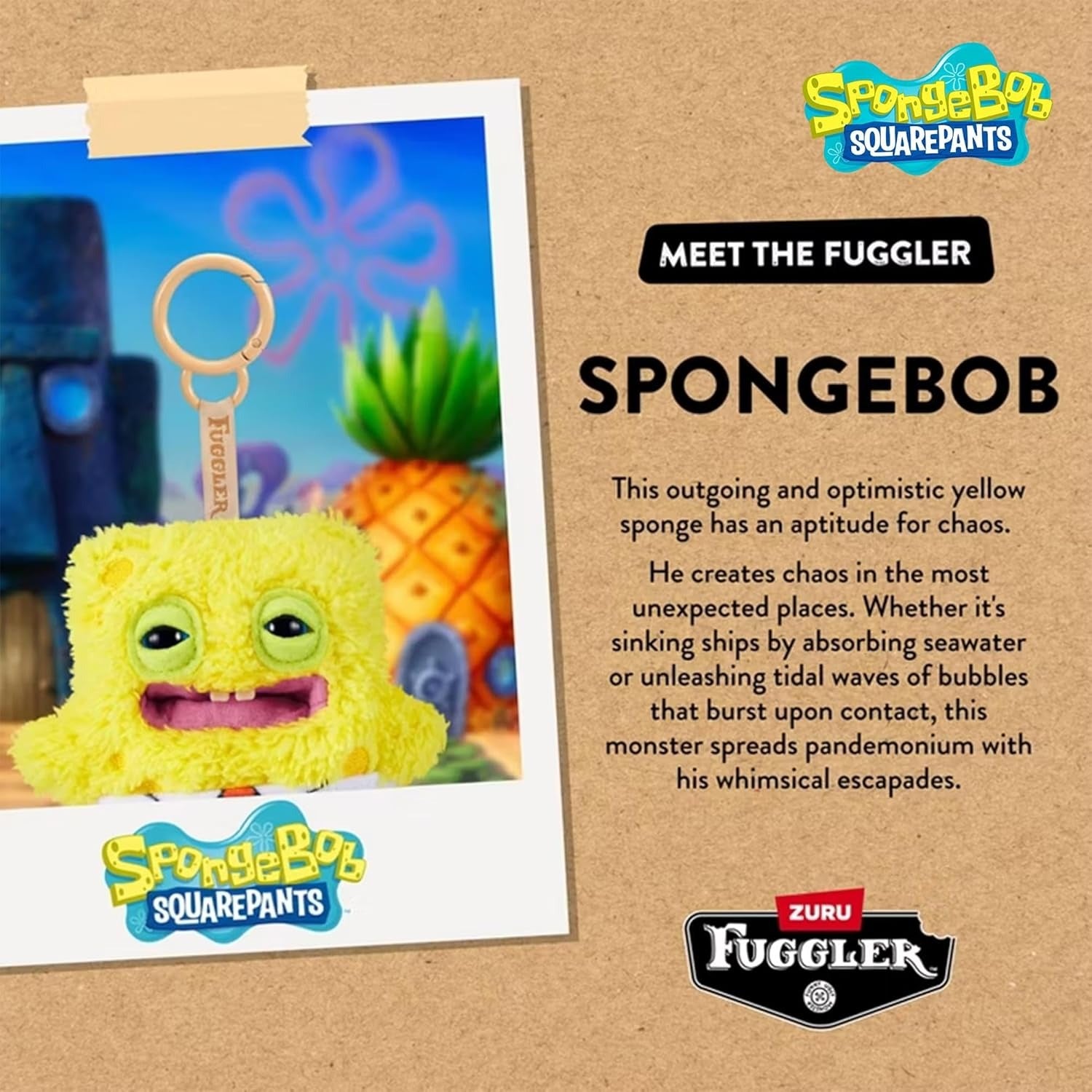 Fuggler: SpongeBob - SpongeBob Squarepants Memorabilia Zuru
