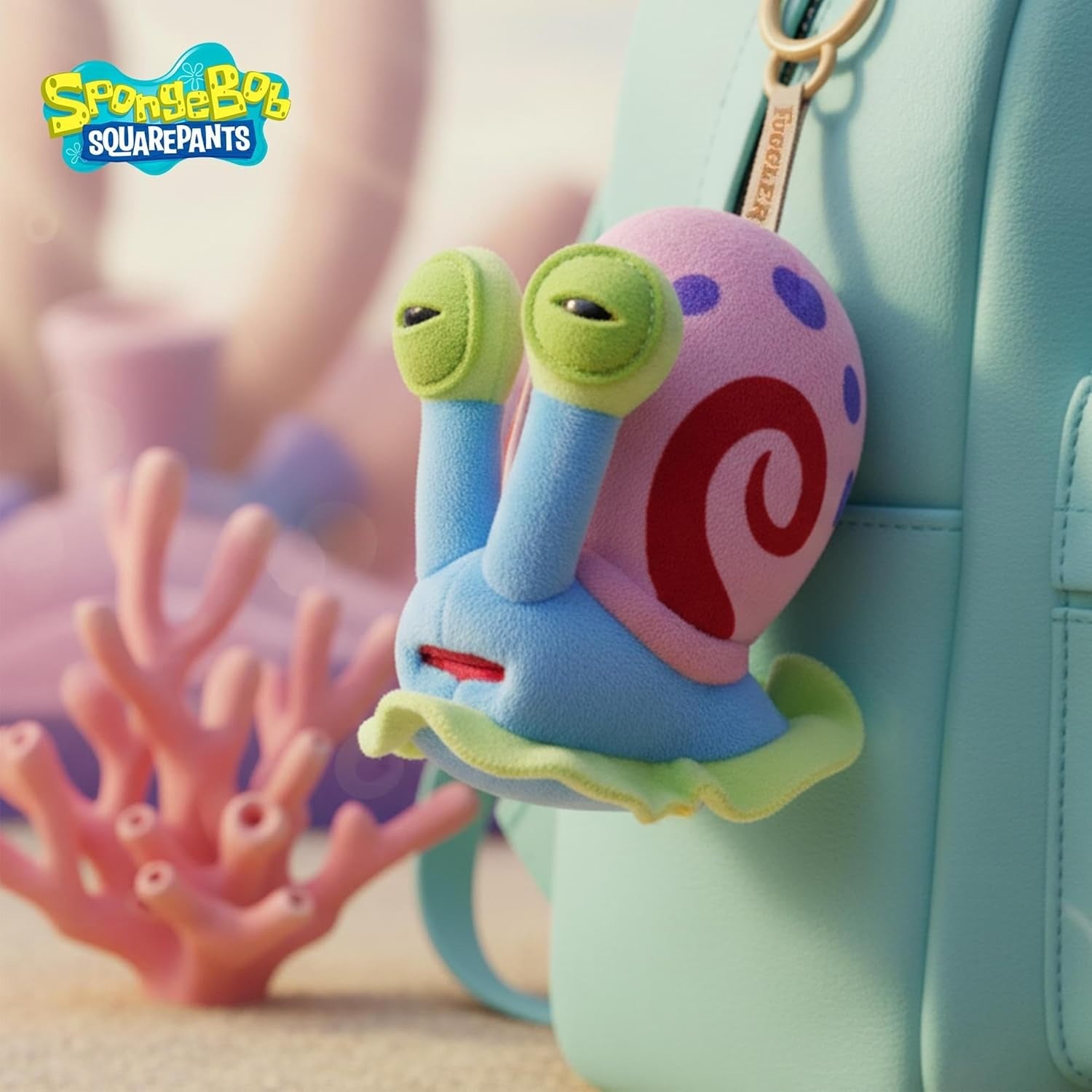 Fuggler: Spongebob - Gary the Snail Keychain Memorabilia Zuru