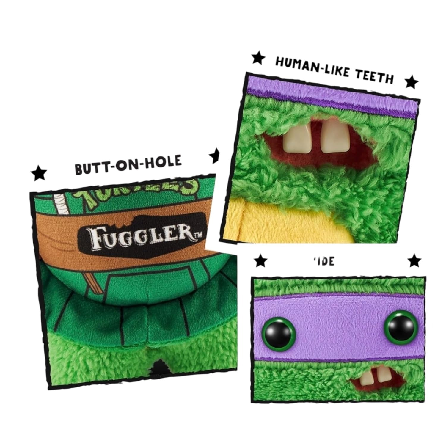 Fuggler: Teenage Mutant Ninja Turtles - Donatello Toys & Games Zuru