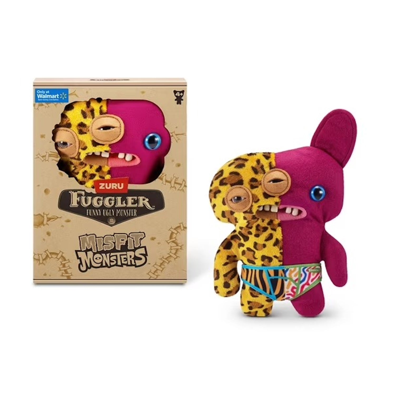 Fuggler: Misfit Monsters - Annoyed Alien and Reeko Leopard Toys & Games Zuru