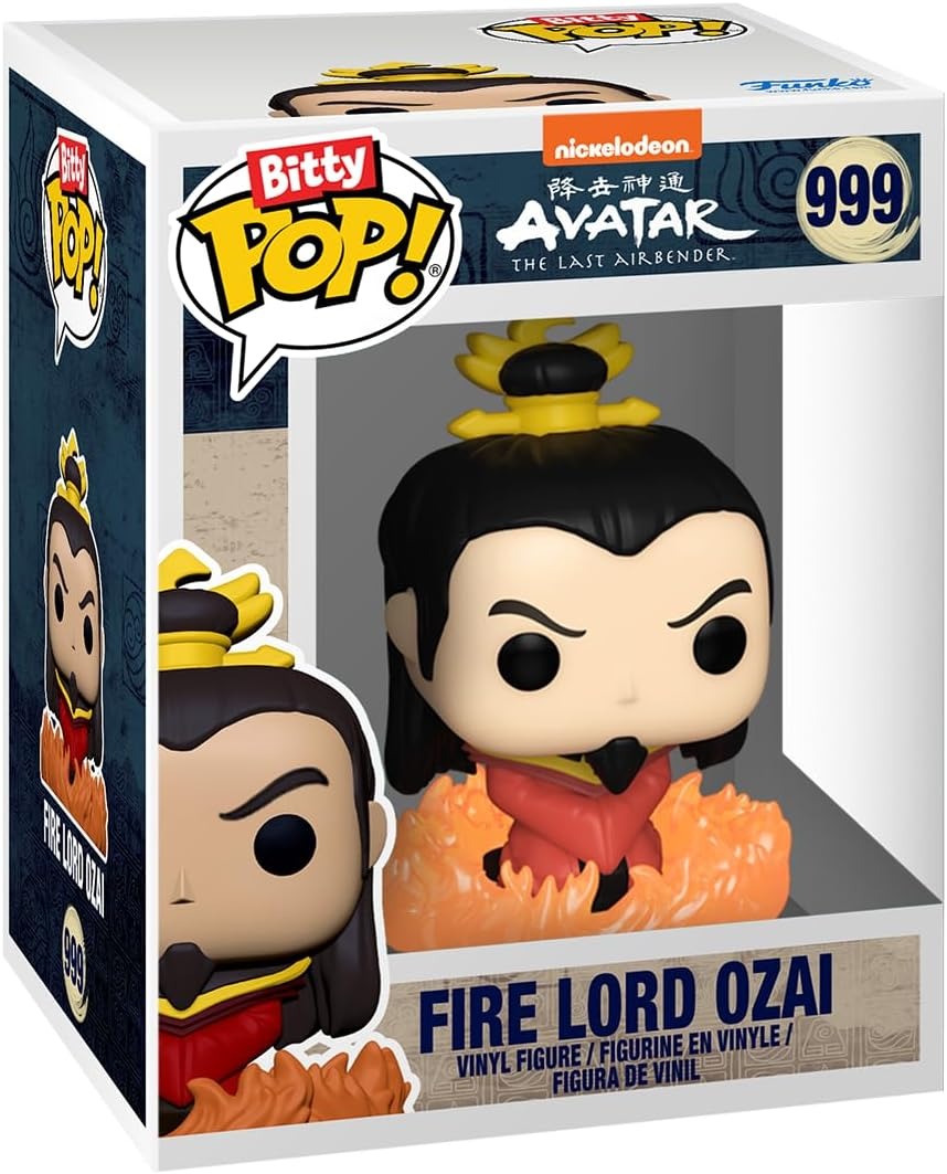 Funko Bitty Pop!: 4 Pack - Avatar the Last Airbender - Iroh & Zhao & Ozai & More Toys & Games Funko