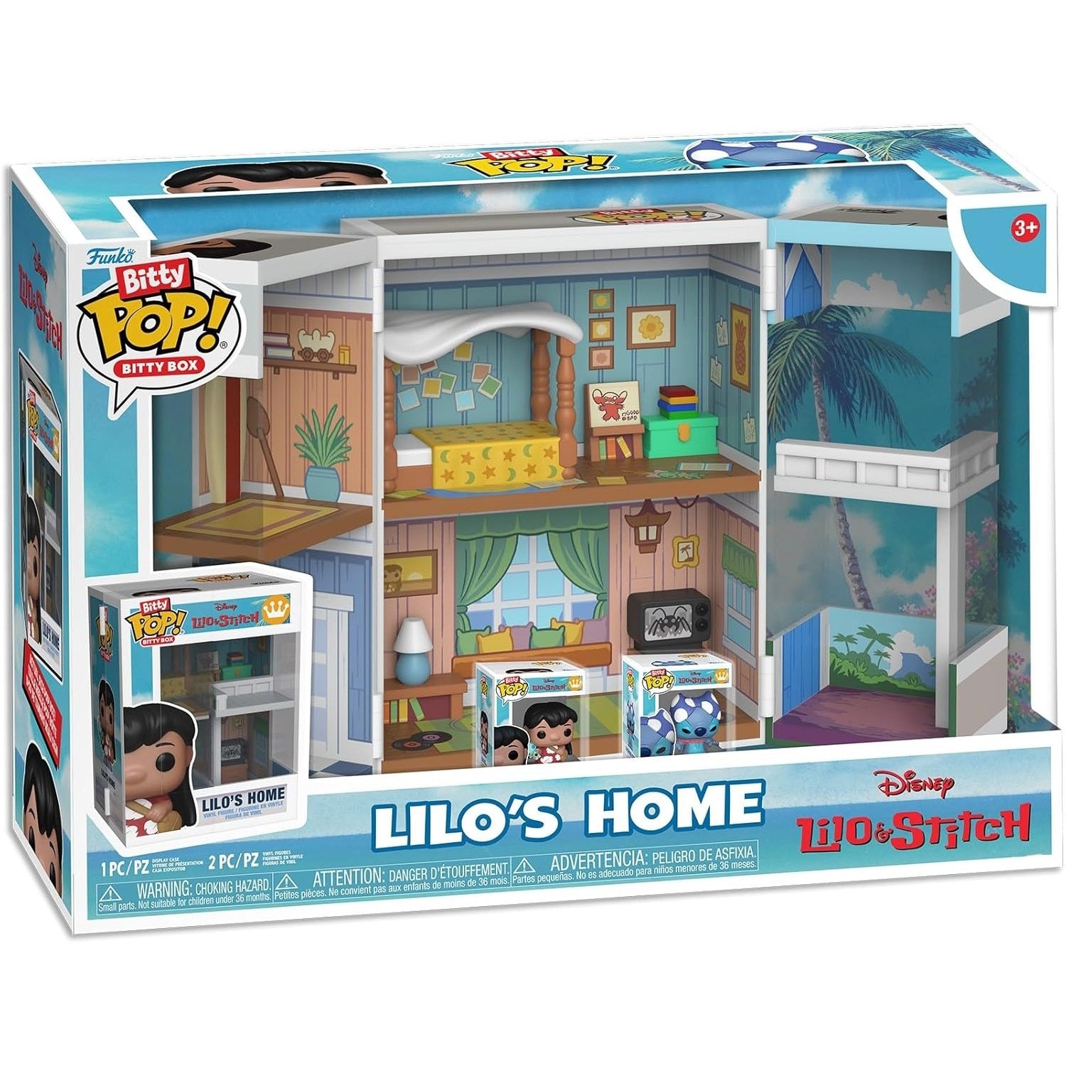 Funko Bitty Pop! Bitty Box: Lilo and Stitch Lilo's Home Toys & Games Funko