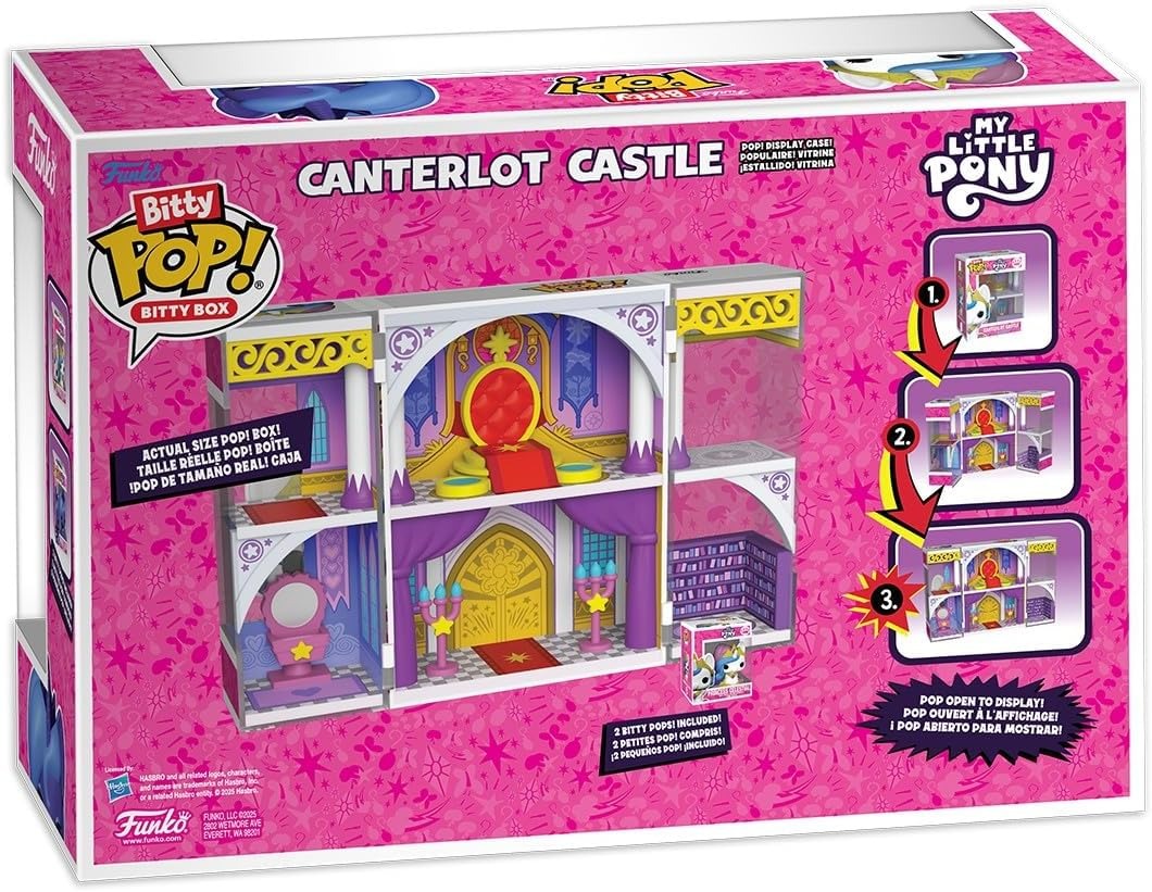 Funko Bitty Pop!: Bitty Box - My Little Pony Canterlot Castle Toys & Games Funko