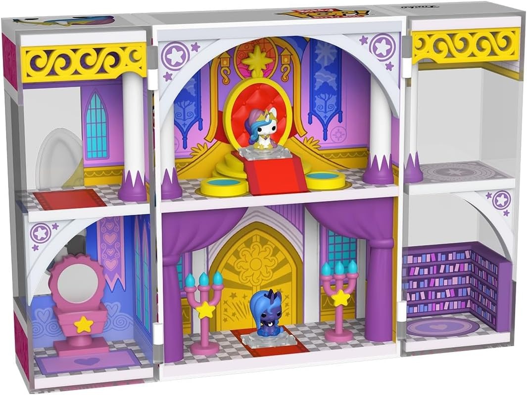 Funko Bitty Pop!: Bitty Box - My Little Pony Canterlot Castle Toys & Games Funko