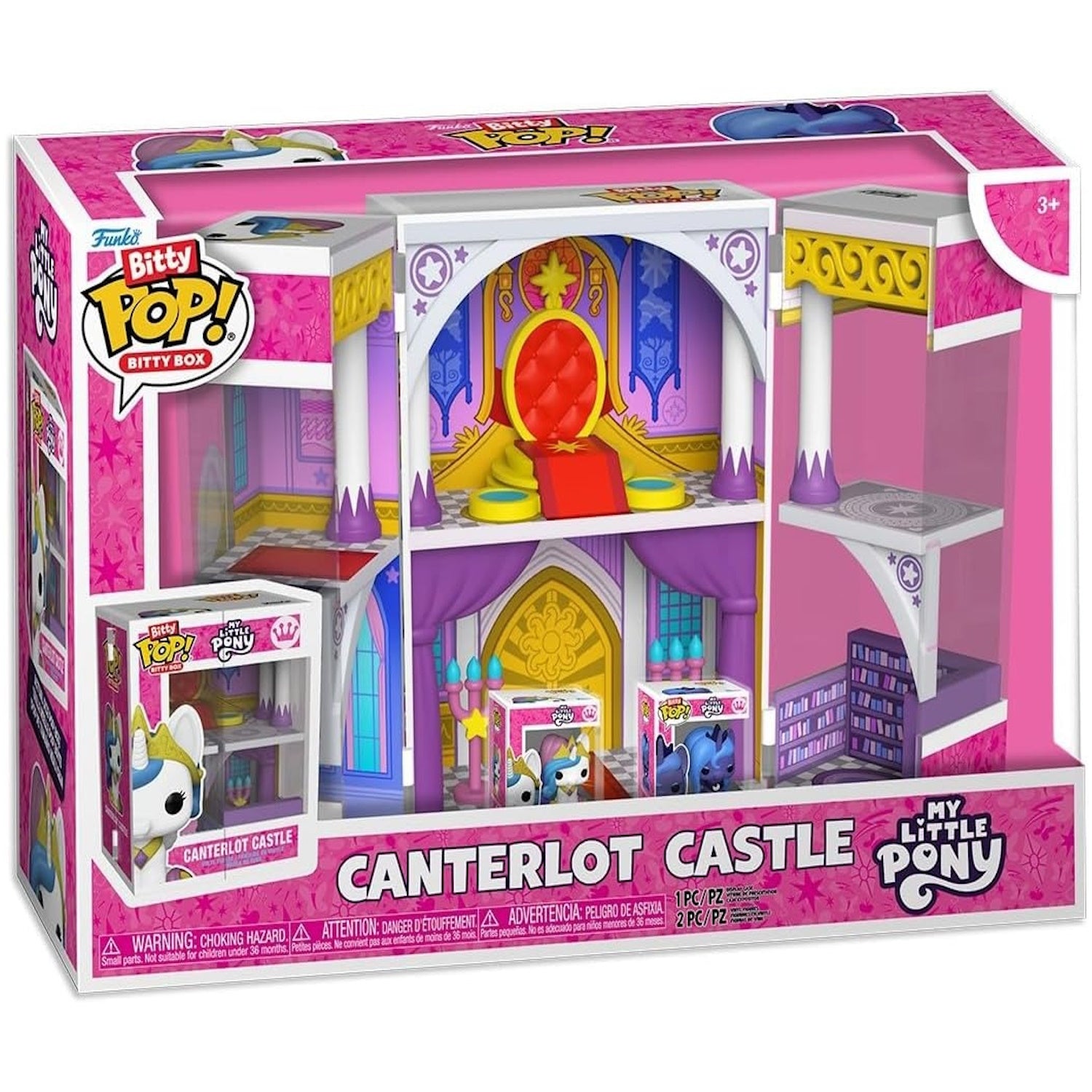 Funko Bitty Pop!: Bitty Box - My Little Pony Canterlot Castle Toys & Games Funko