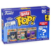 Funko Bitty Pop! DC: Batgirl Riddler and Adam West Batman Vinyl Mini Figures - with Bonus Mystery Minipop Toys & Games Funko