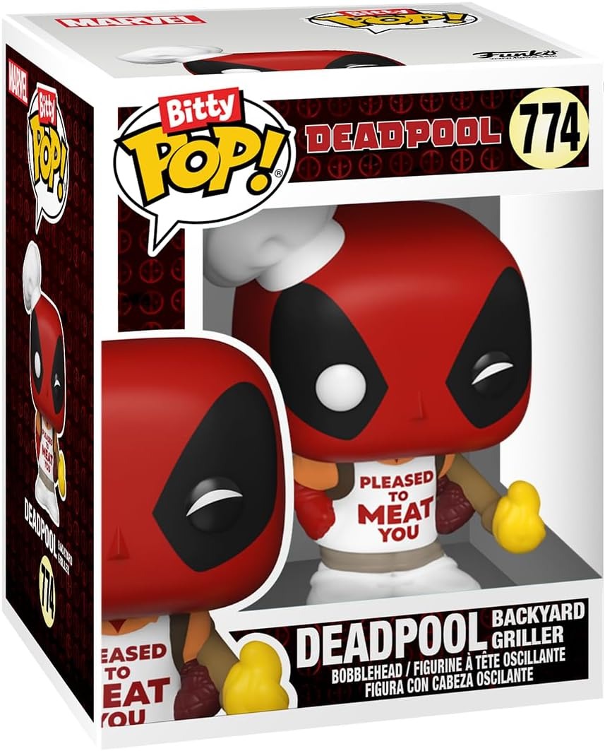 Funko Bitty POP! Marvel: Deadpool BBQ Master - 4 Pack Vinyl Figure Toys & Games Funko