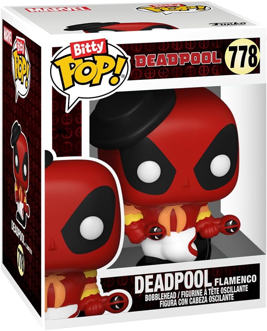 Funko Bitty Pop! Deadpool Bathtime - 4 Pack Vinyl Figure Toys & Games Funko