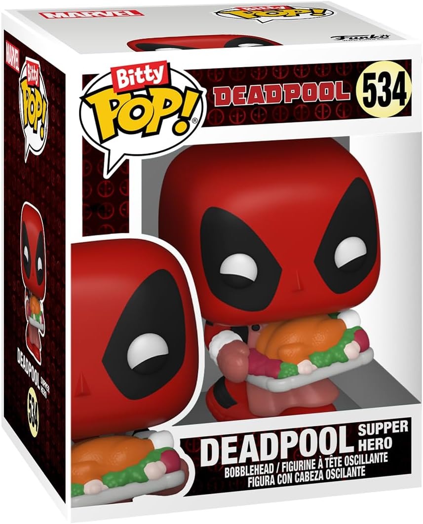 Funko Bitty Pop! Deadpool Bathtime - 4 Pack Vinyl Figure Toys & Games Funko