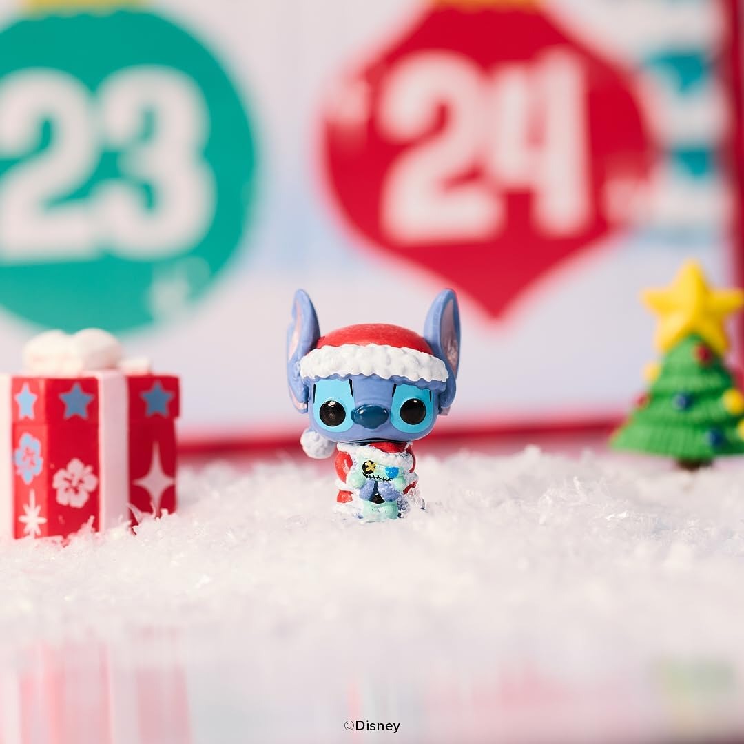 Funko Bitty Pop!: Disney - Stitch Holiday Advent Calendar Toys & Games Funko