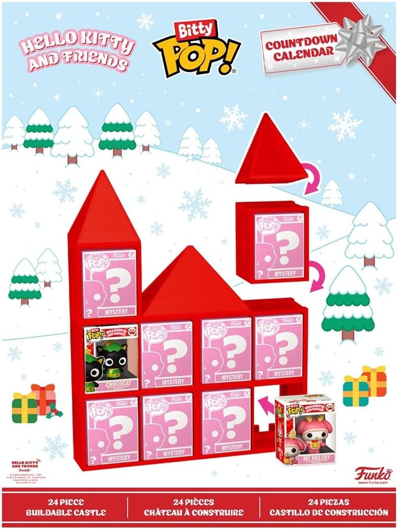 Funko Bitty Pop!: Hello Kitty and Friends Advent Countdown Calendar Toys & Games Funko