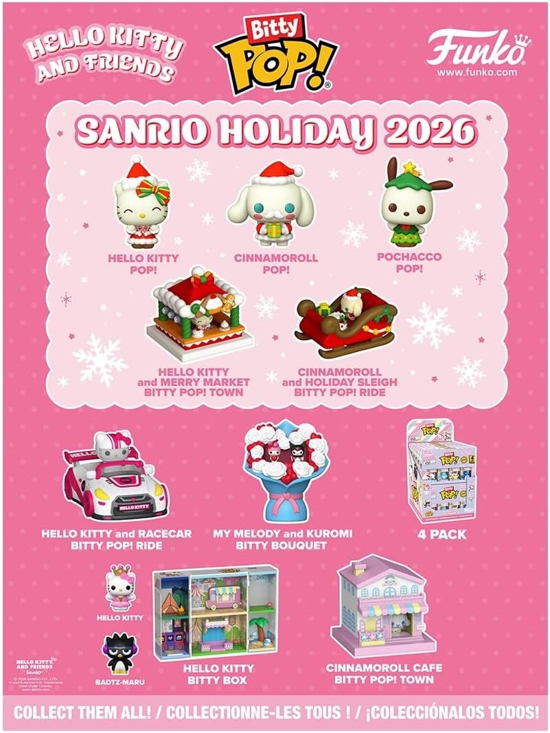 Funko Bitty Pop!: Hello Kitty and Friends Advent Countdown Calendar Toys & Games Funko