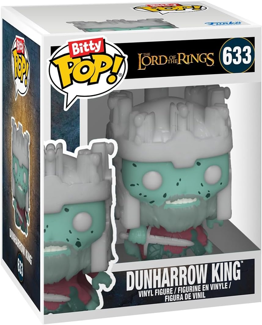 Funko Bitty Pop!: Lord of the Rings Witch King Dunharrow King Lurtz And Mystery PopMini Vinyl Figure Set - 4 Pack Toys & Games Funko
