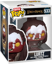 Funko Bitty Pop!: Lord of the Rings Witch King Dunharrow King Lurtz And Mystery PopMini Vinyl Figure Set - 4 Pack Toys & Games Funko