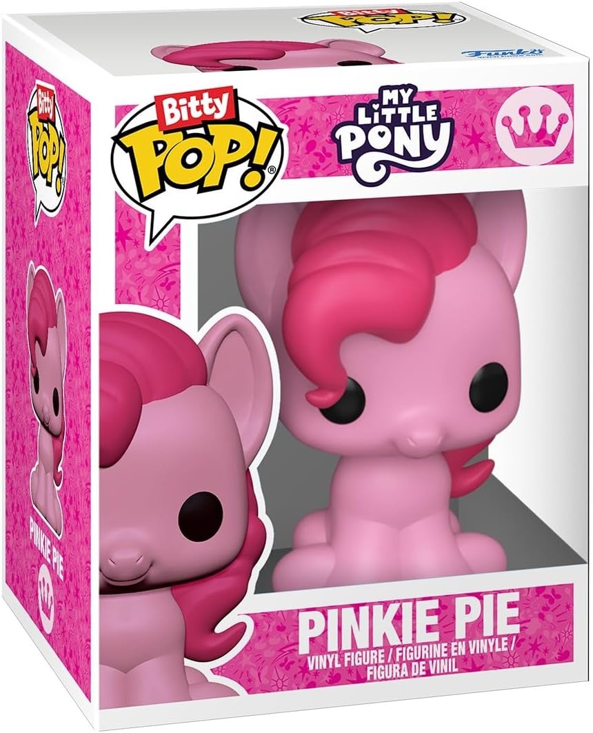 Funko Bitty Pop!: My Little Pony - Pinkie Pie/Rarity/Trixie/Random 4 Pack Vinyl Bitty Figures Toys & Games Funko