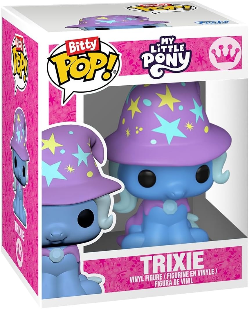 Funko Bitty Pop!: My Little Pony - Pinkie Pie/Rarity/Trixie/Random 4 Pack Vinyl Bitty Figures Toys & Games Funko