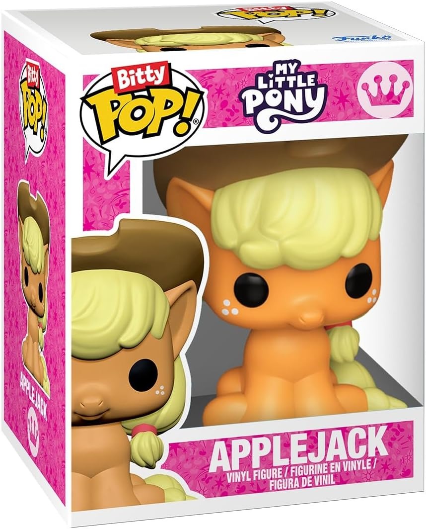 Funko Bitty Pop!: My Little Pony - Rainbow Dash/Sweetie Belle/Applejack/Random 4 Pack Vinyl Bitty Figures Toys & Games Funko
