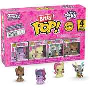 Funko Bitty Pop!: My Little Pony - Twilight Sparkle/Fluttersy/Discord/Random 4 Pack Vinyl Bitty Figures Toys & Games Funko