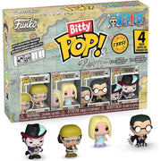 Funko Bitty Pop!: One Piece - Usopp, Kaya, Kuro, & Random Chase Toys & Games Funko