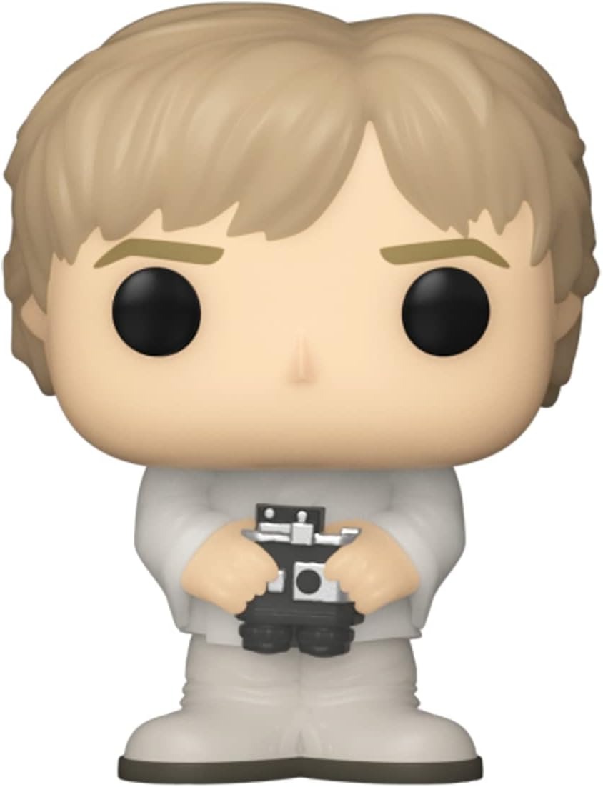 Funko Bitty Pop!: Star Wars Bitty Shelf [Luke, Obi Wan, Jawa, Mystery Figure] Toys & Games Funko